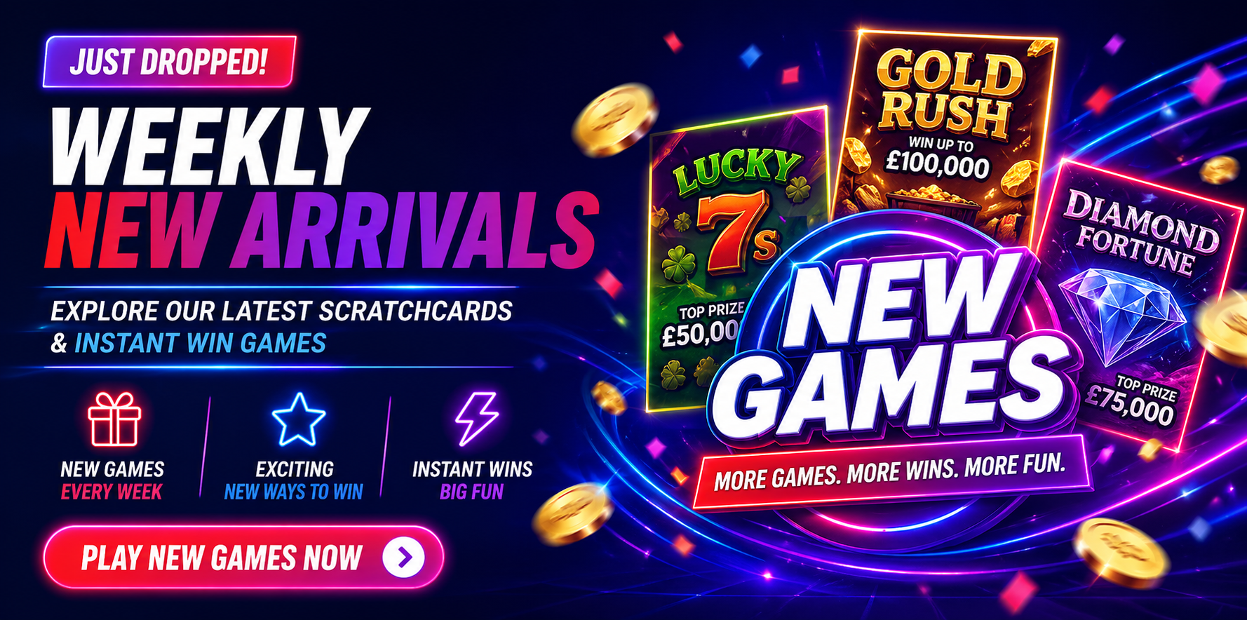 Types of Lotto Games Available